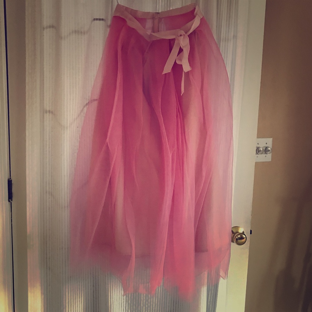 Pink tulle skirt from Ready-to-Party collection